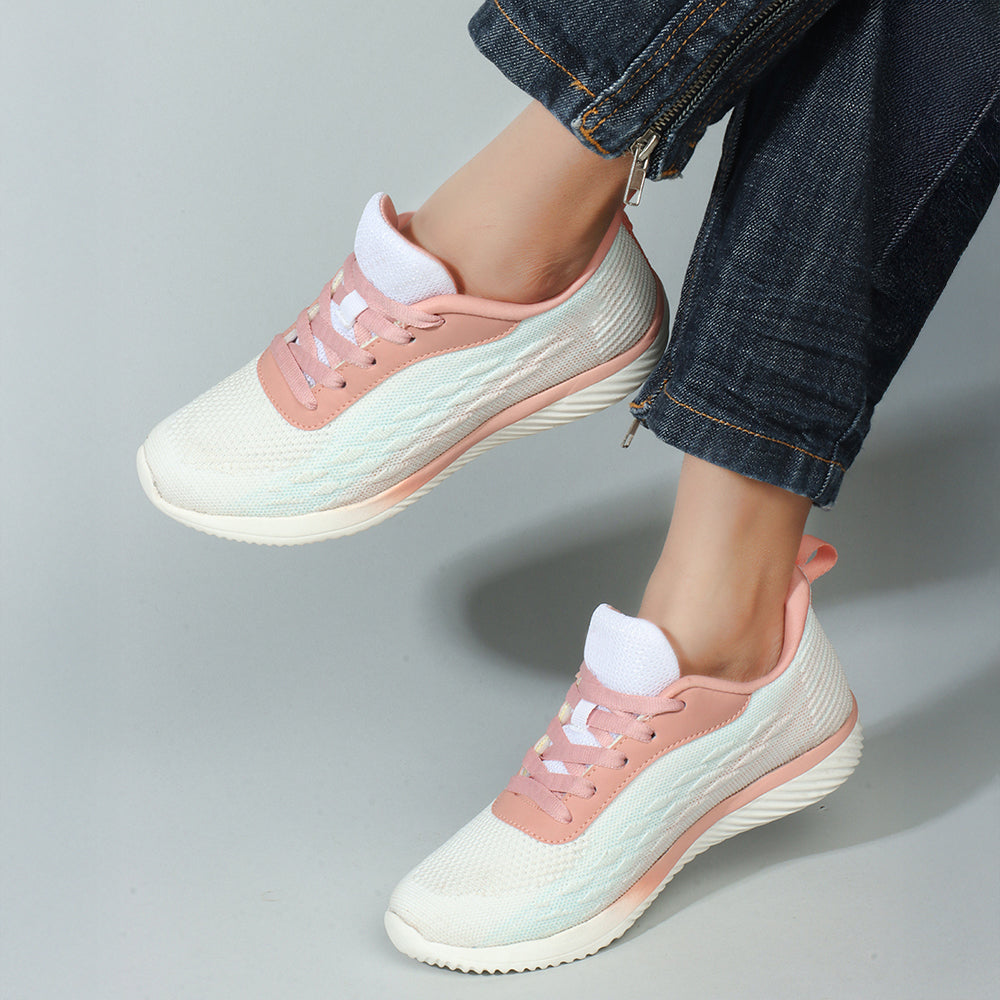 Women Mesh Flyknit Slip-On Lightweight Shoes