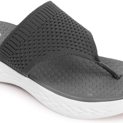 Women FlyKnit Thong Comfort Sandal