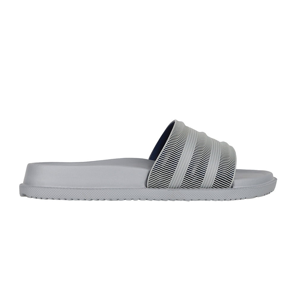 Men Textured Comfort Slip On Slider