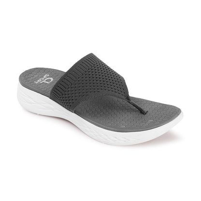 Women FlyKnit Thong Comfort Sandal
