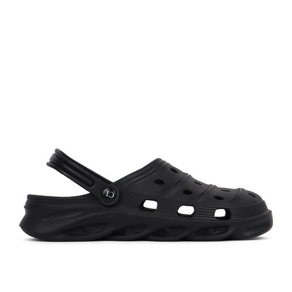 Men Sculpted Perforated Comfort Clogs with Back Strap