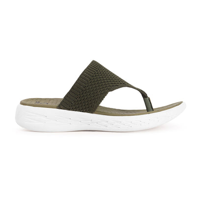 Women FlyKnit Thong Comfort Sandal