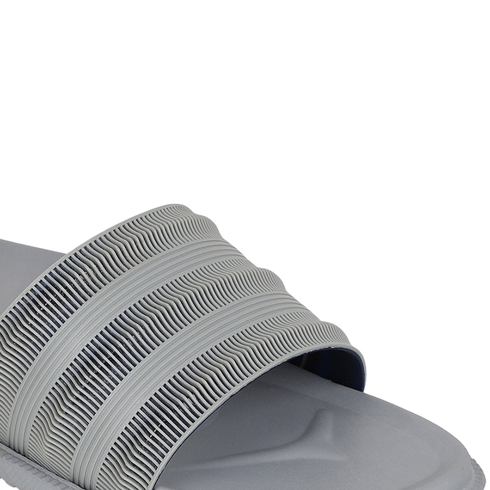 Men Textured Comfort Slip On Slider