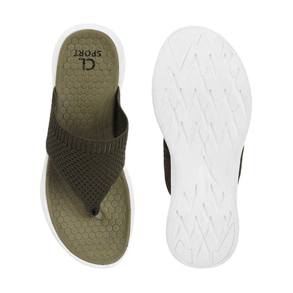 Women FlyKnit Thong Comfort Sandal