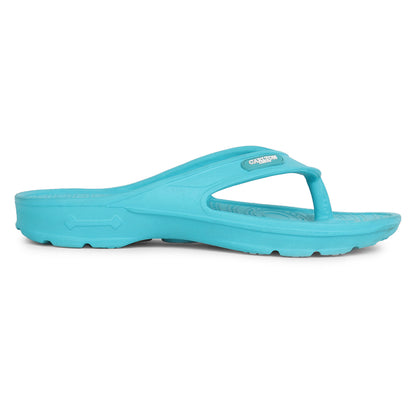 Women Fuchsia Comfortable Wedge Flip Flops