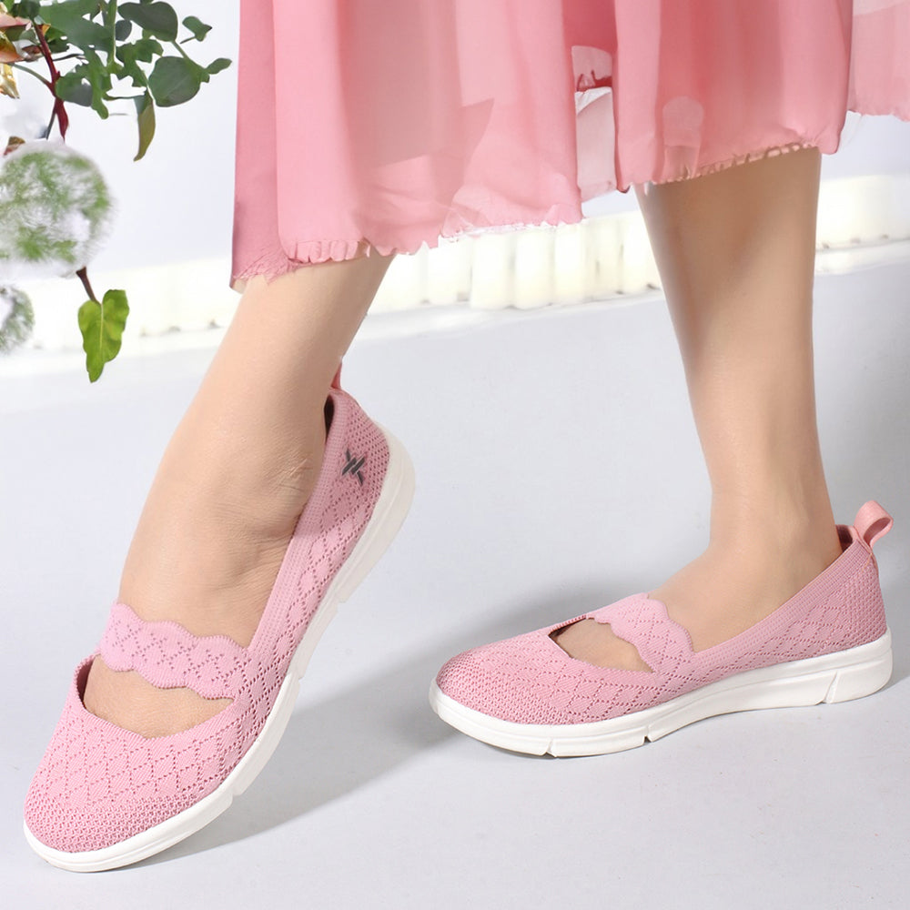 Women Mesh Flyknit Slip-On Lightweight Shoes