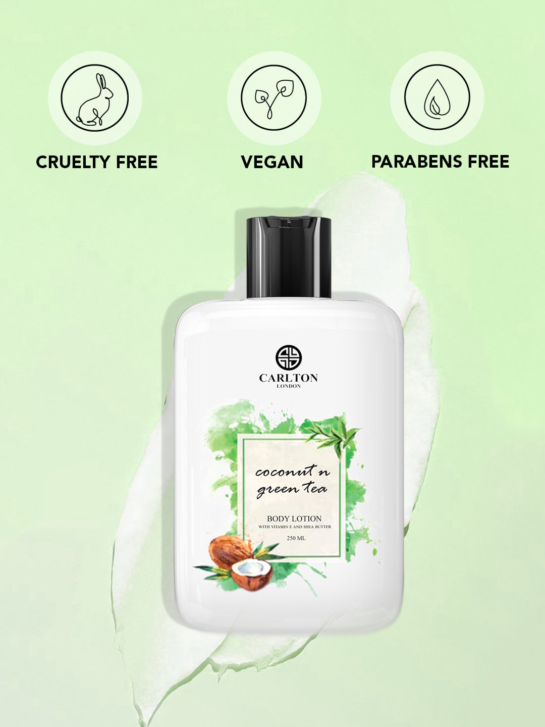 Coconut &amp; Green Tea Body Lotion-250Ml