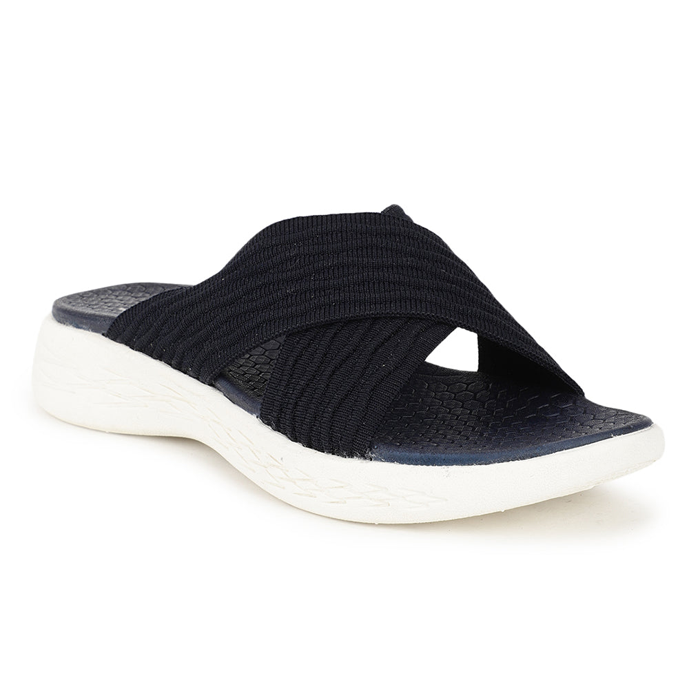 Women Criss Cross Klynit Comfort Slides