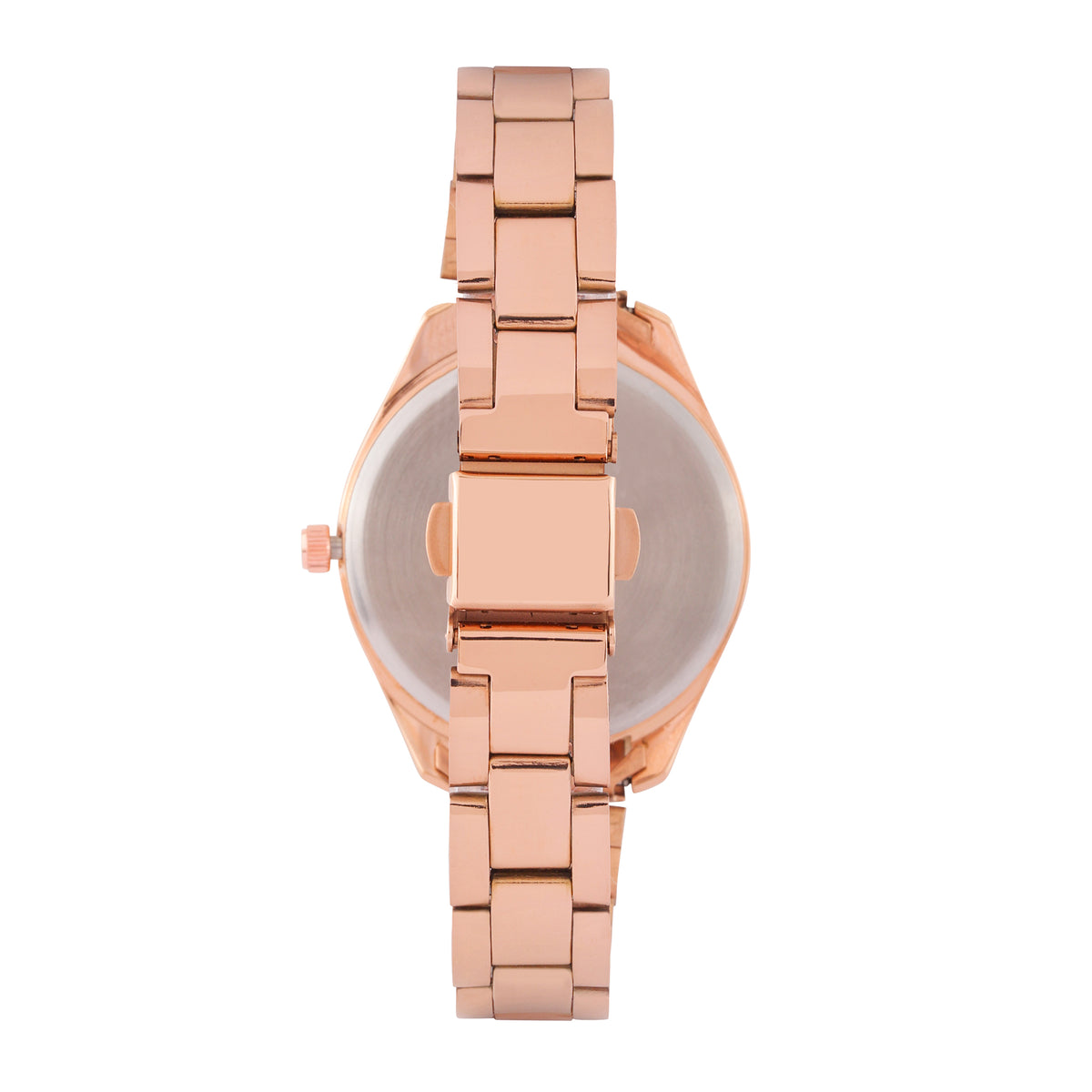 Women Gold Stainless Steel Harper Collection Analog Watch CLBRTBLK