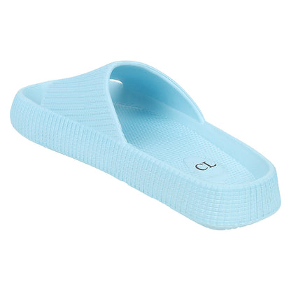 Women Lightweight and comfortable Textured Slides