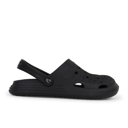Men Sculpted Perforated Comfort Clogs with Back Strap