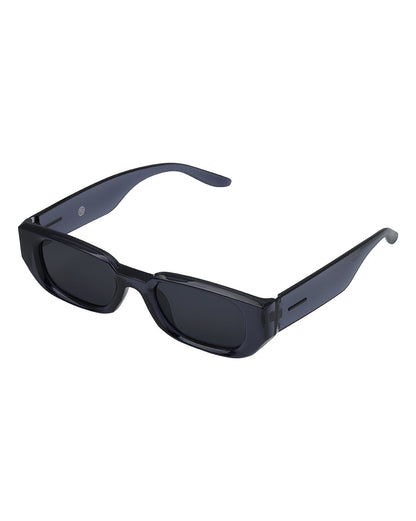 Women Blue Toned UV Protected Blue Lens Rectangle Sunglasses