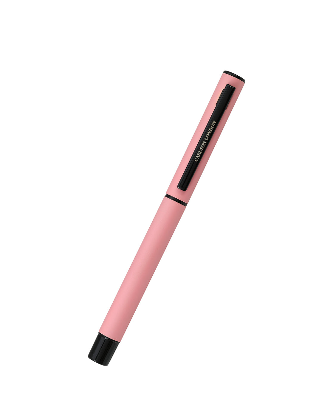 Pink Executive Elegant Metallic Body Roller Ball Pen with Smooth Ink Flow
