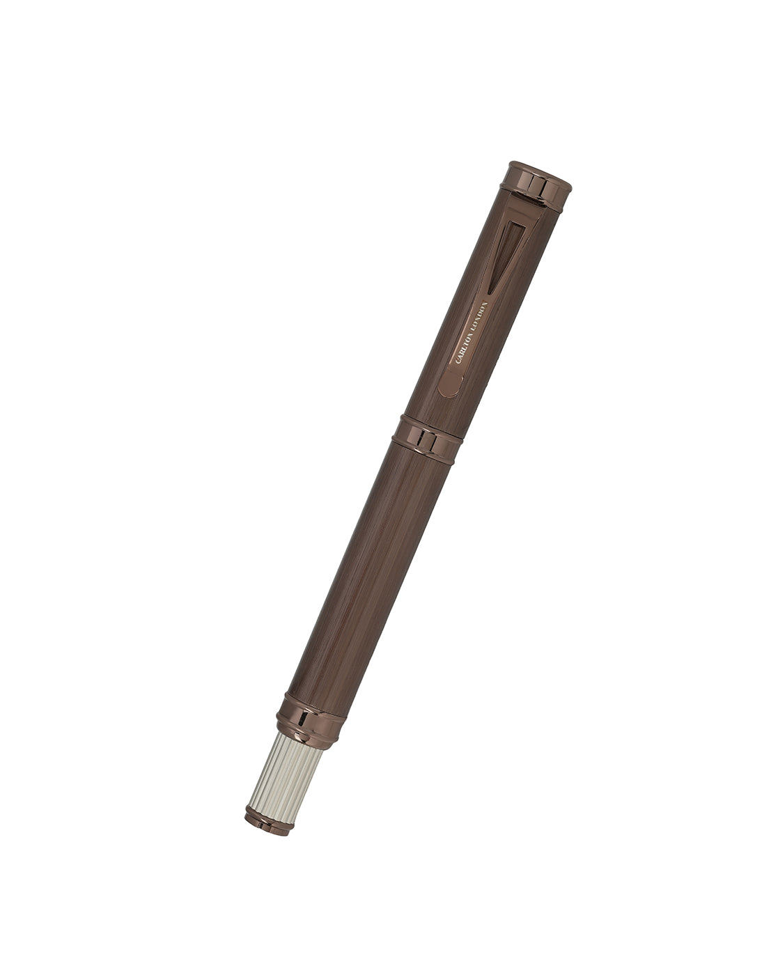 Premium Brown &amp; Cream Toned with Coffee Plated Writing Roller Ball Pen with Smooth Ink