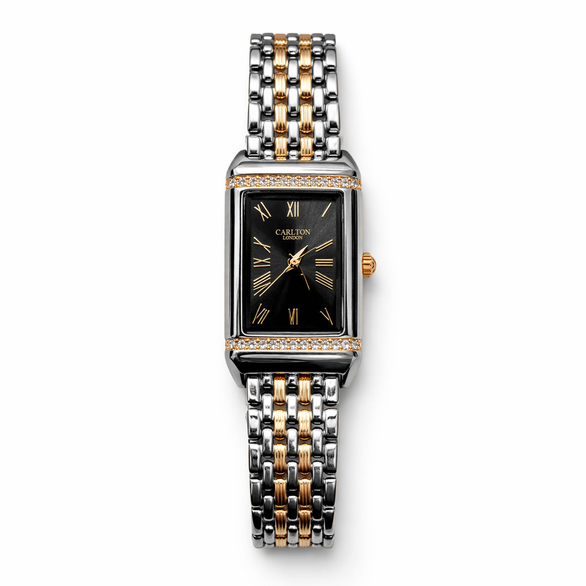 Carlton London Women Amara Black Analog Watch CL-AM-BLK