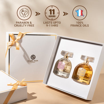Women Gift Set Of 2 Muse &amp; Desire Perfume-100Ml Each