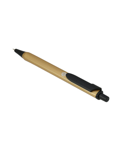 Gold &amp; Black Toned Premium Office Clicker Botton Writing Ball Pen with Fine Tip &amp; Clip