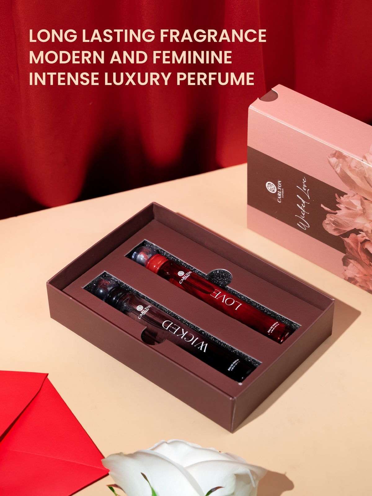 Women Gift Set Of 2 Love And Wicked Perfume - 30 Ml Each