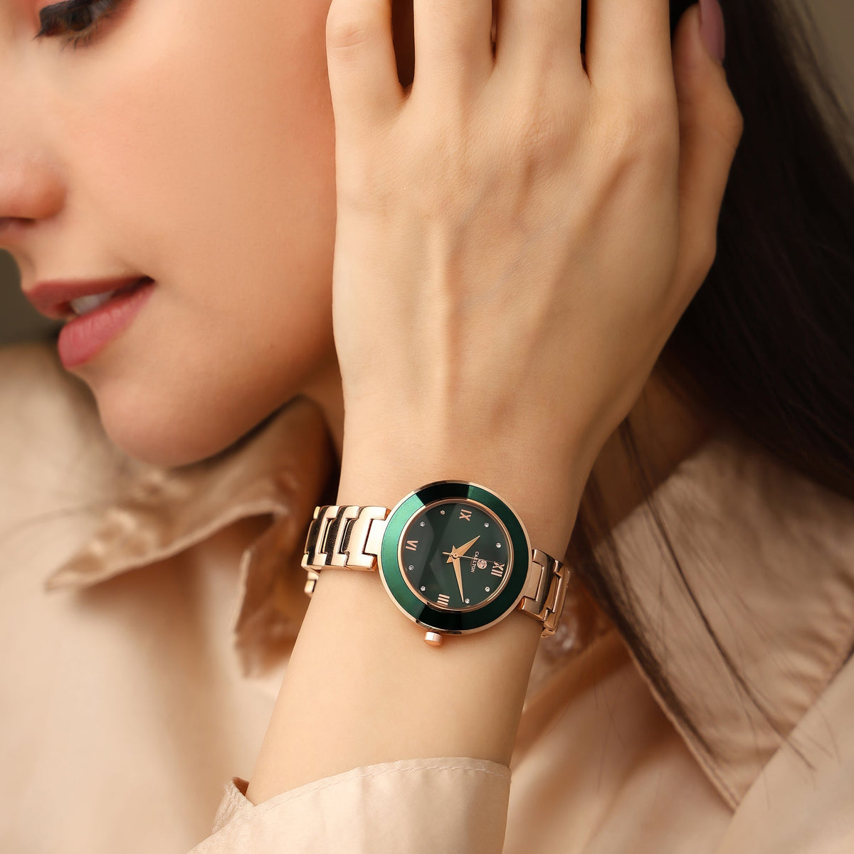 Women Juliette Green Analog Watch - CLW-JT-RGN