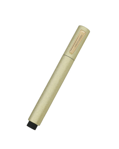 Champagne Gold &amp; Black Toned Premium Executive Writing Roller Ball Pen with Fine Tip &amp; Clip