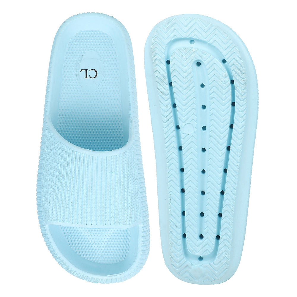 Women Lightweight and comfortable Textured Slides