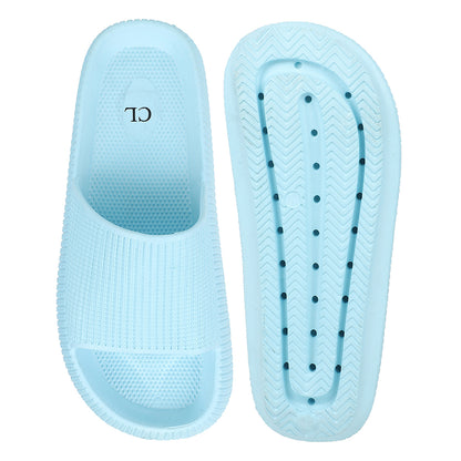 Women Lightweight and comfortable Textured Slides