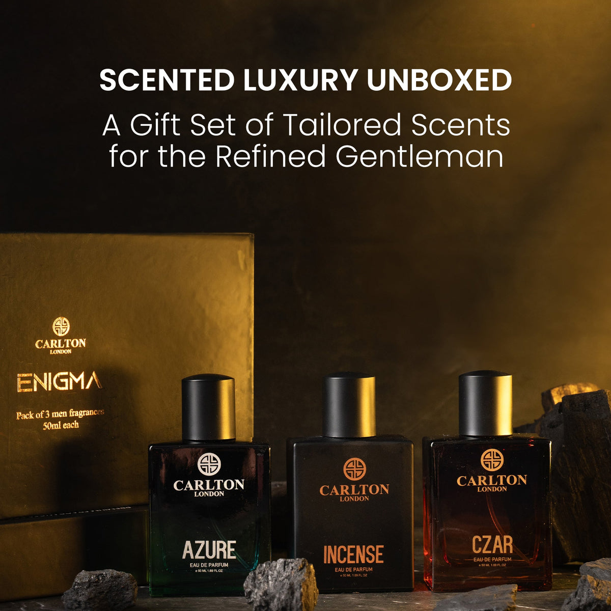 Men Enigma Gift Set Of 3 -50Ml Each