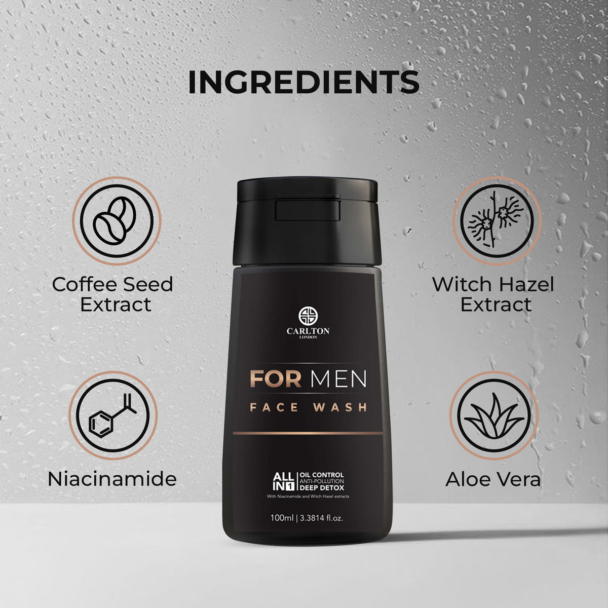Men Face Wash - 100Ml