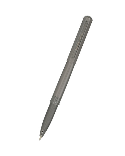 Metallic &amp; Silver Toned Premium Executive Writing Roller Pen with Magnetic Cap and Smooth Ink