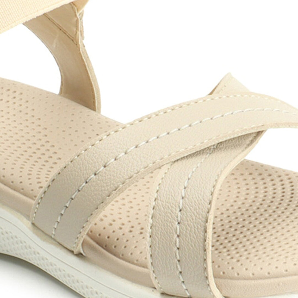 Women Cross Strap Adjustable Comfort Sandals