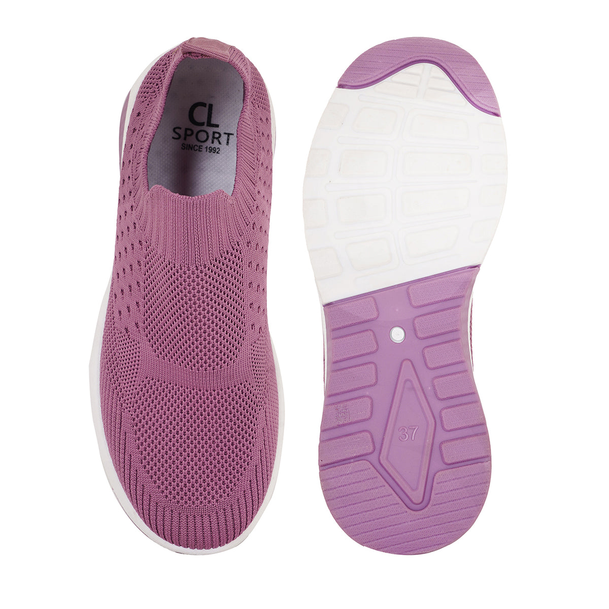 Women Comfortable Flyknit Lightweight Slip-On Sneakers