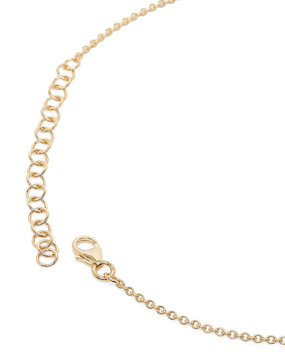 18kt Gold Plated Heart Charms Necklace
