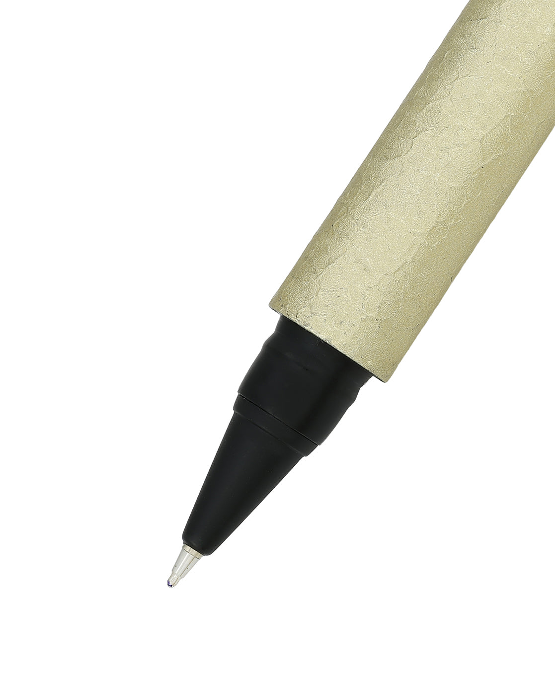 Champagne Gold &amp; Black Toned Premium Executive Writing Roller Ball Pen with Fine Tip &amp; Clip