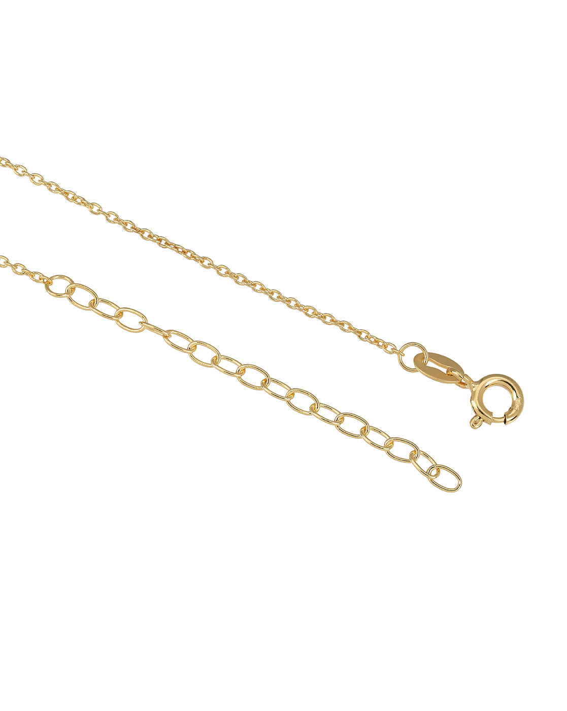 925 Sterling Silver 18kt Gold Plated Natural black bead &amp; CZ Studded Contemporary Mangalsutra