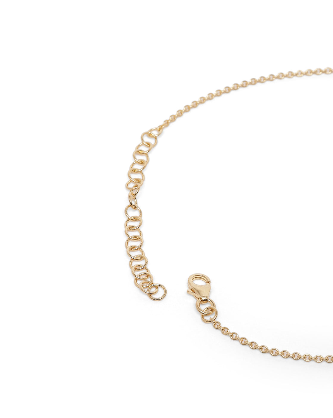 18kt Gold Plated Floral Minimal Necklace