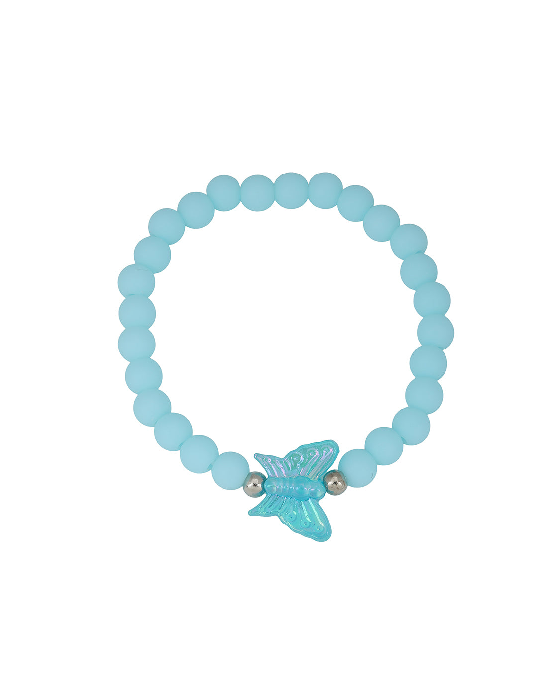 Butterfly and Flower Jewellery set with Multicolor Beads for Girls
