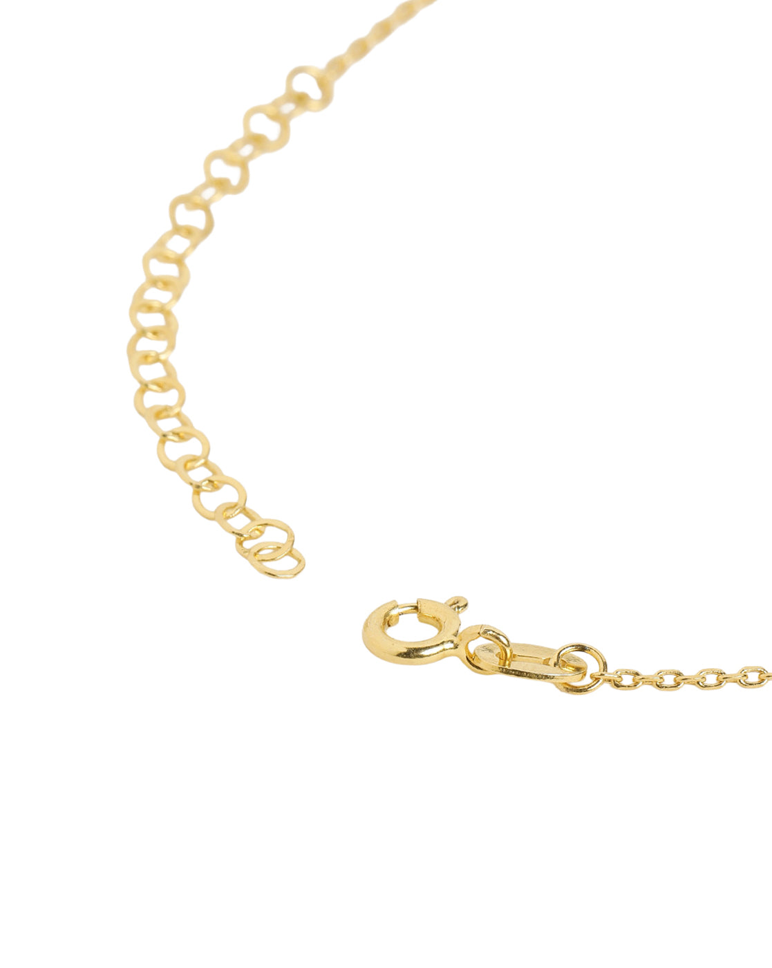 18kt Gold Plated Hi-Polish Heart Pendant Necklace