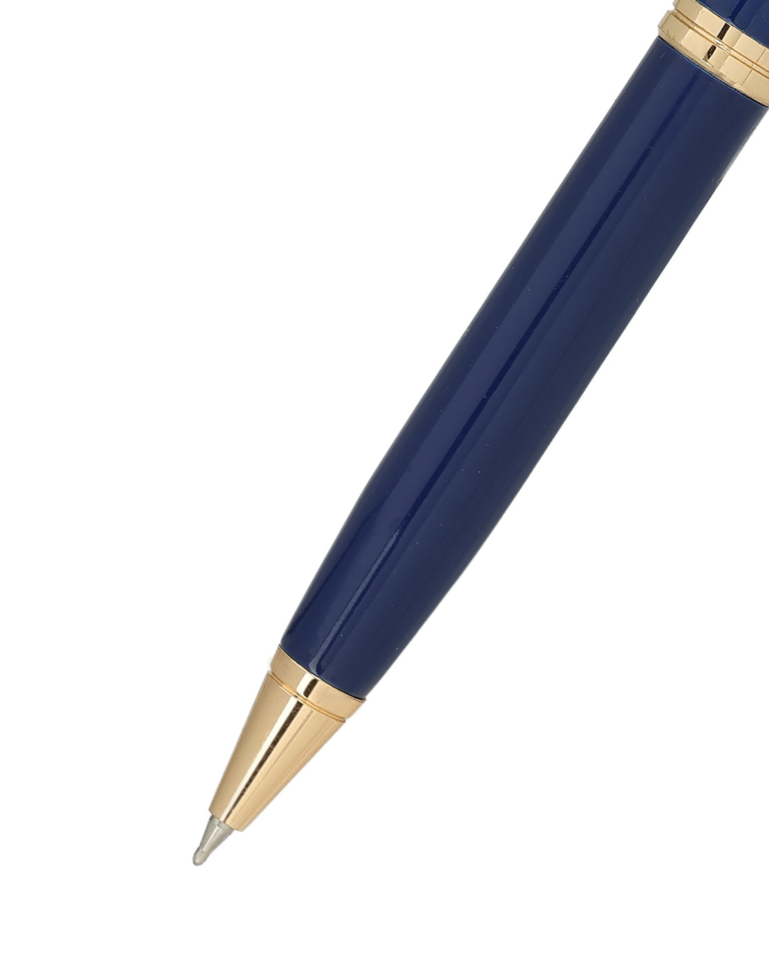 Royal Blue and Gold Toned Ambient GT Twist Ballpoint Pen with Fine Tip &amp; Smooth Ink