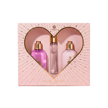 Carlton London Blush Affair Gift Set pack of 3 CLPLG114