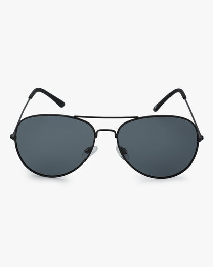 Carlton London Unisex Polarised Aviator Sunglasses
