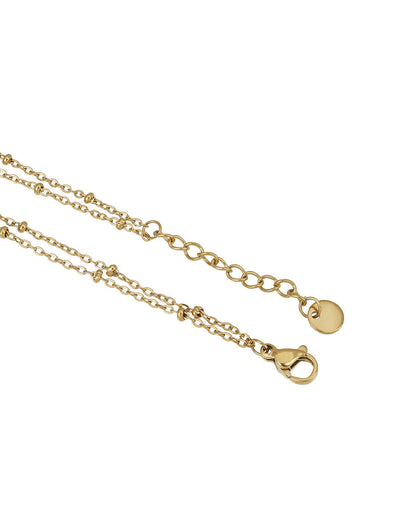 Premium Gold Plated Star CZ studded Hand Chain Bracelet