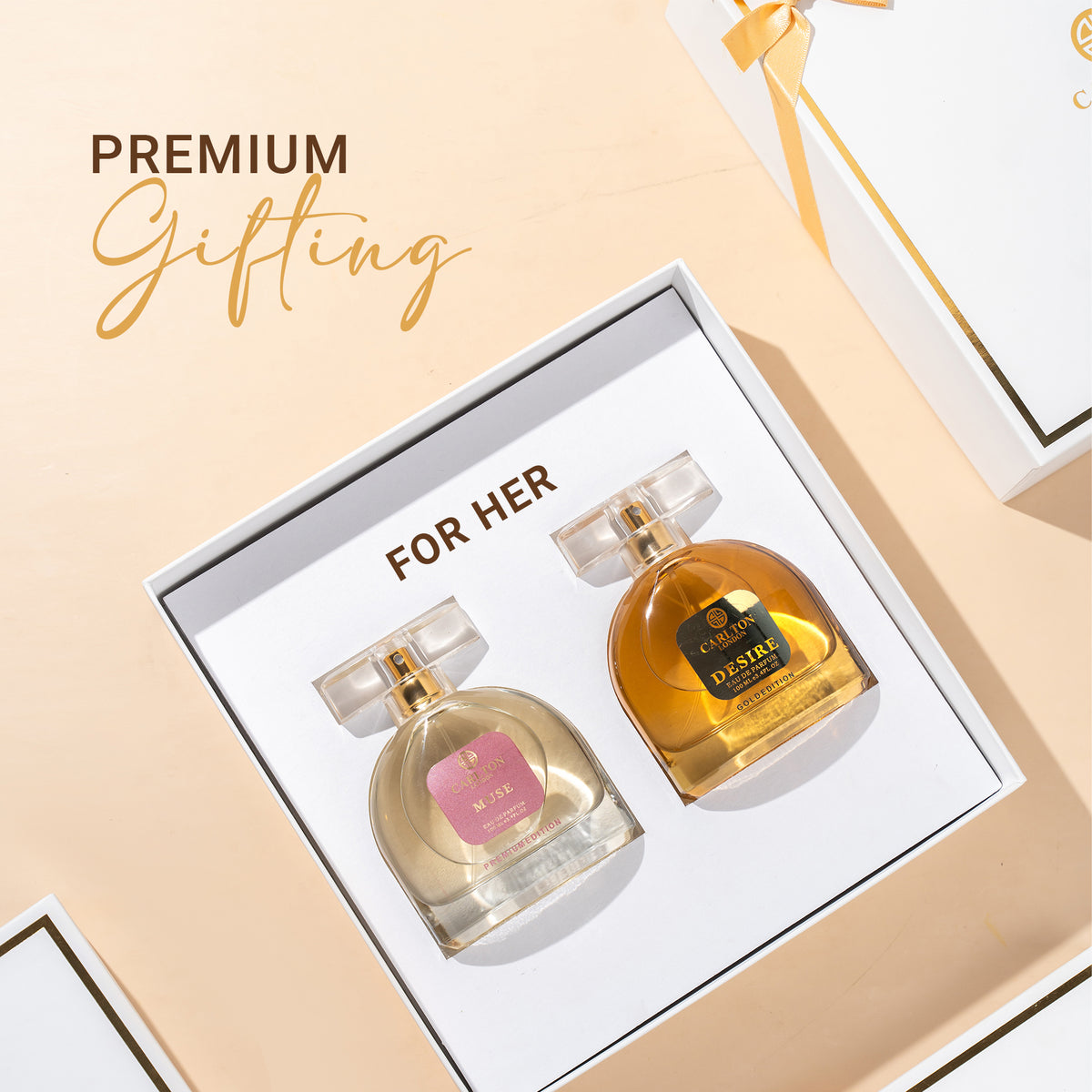 Women Gift Set Of 2 Muse &amp; Desire Perfume-100Ml Each