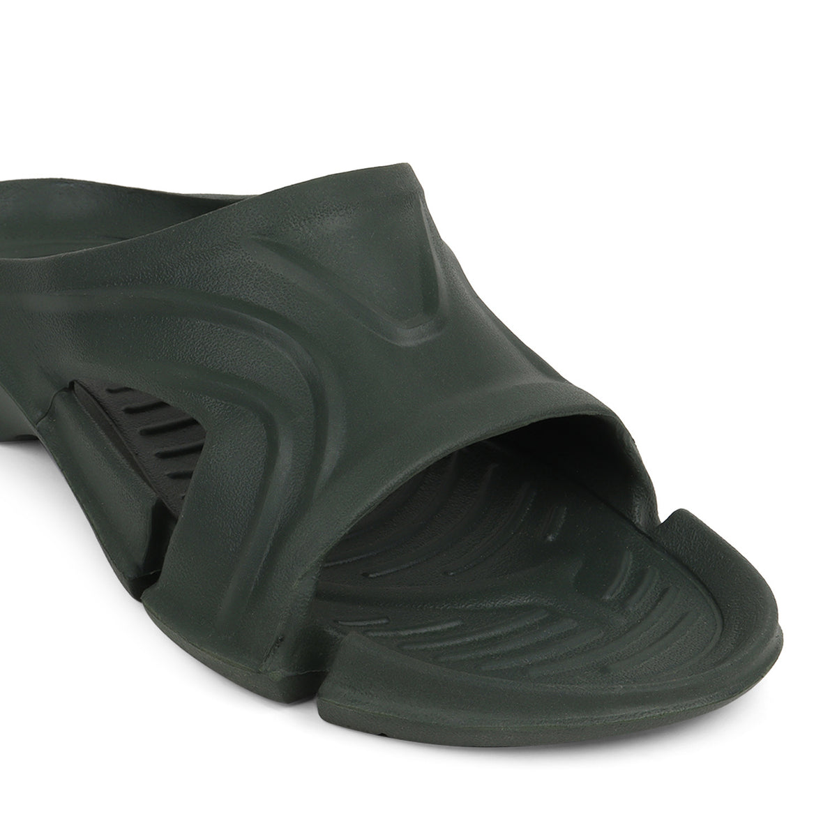 Men Sculpted Contoured Comfort Slides