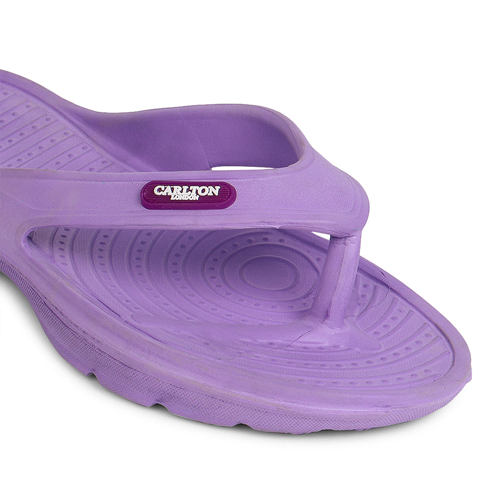 Women Fuchsia Comfortable Wedge Flip Flops