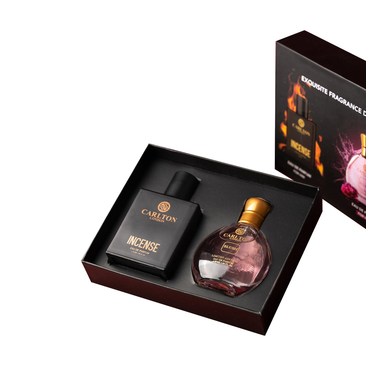 Exquisite Fragrance Duo - Incense Men 50Ml &amp; Blush Women 30Ml Gift Set