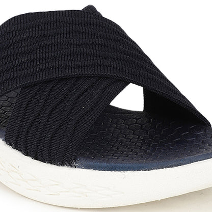 Women Criss Cross Klynit Comfort Slides