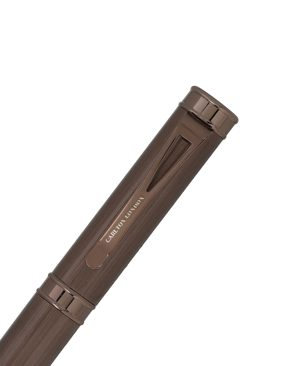 Premium Brown &amp; Cream Toned with Coffee Plated Writing Roller Ball Pen with Smooth Ink
