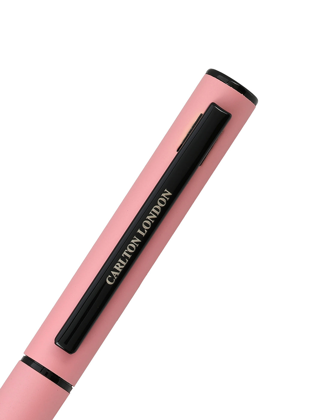 Pink Executive Elegant Metallic Body Roller Ball Pen with Smooth Ink Flow
