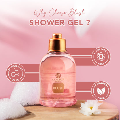 Combo Pack Of 2 Women Blush Lotion &amp; Shower Gel  - 180Ml Each
