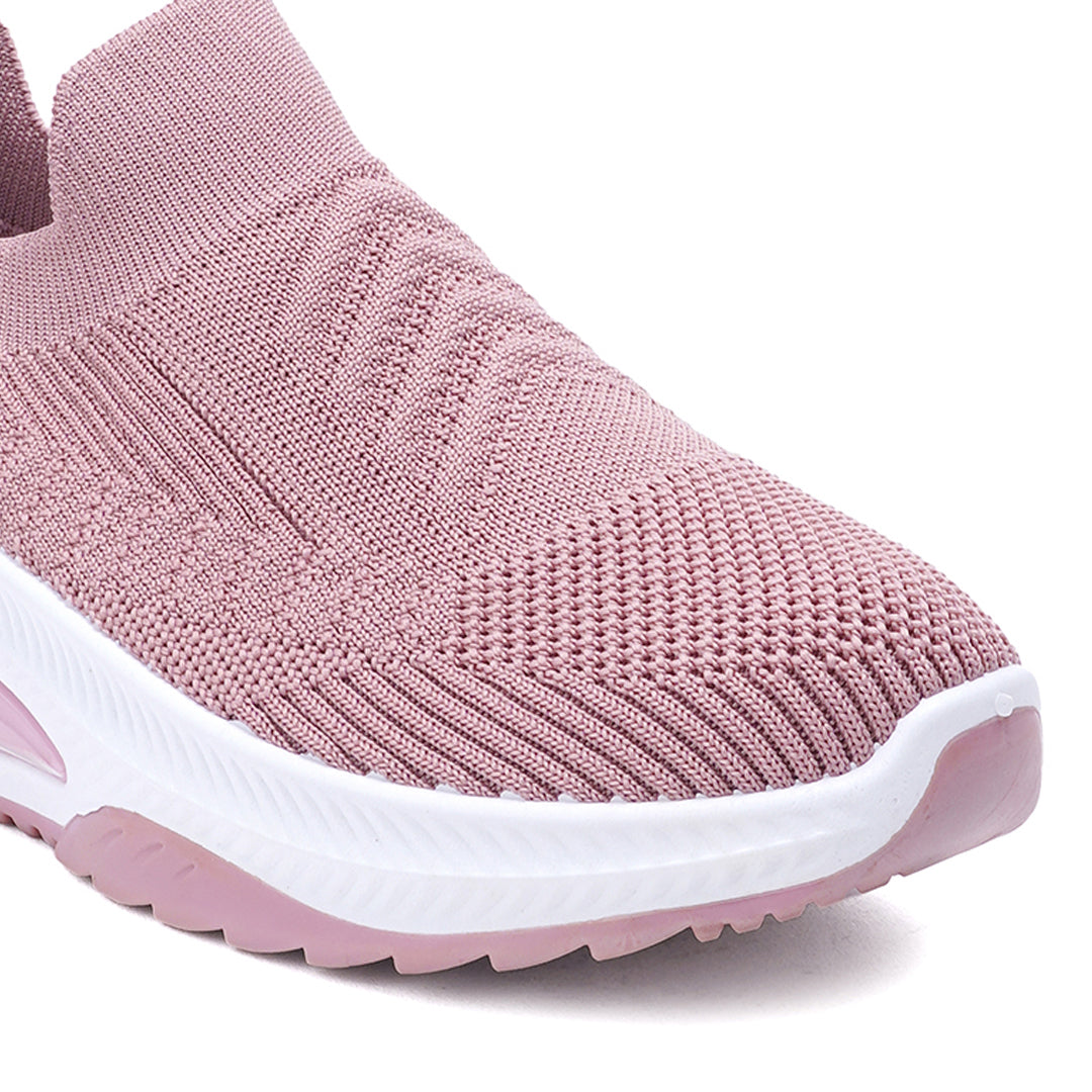 Women Comfortable Flyknit Lightweight Slip-On Sneakers